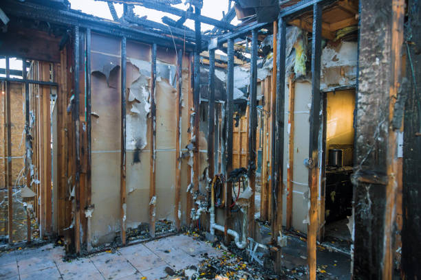 Professional Fire Damage Removal technician working in Scott City, MO